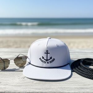 Boats and hoes Step Brothers Embroidered Cap